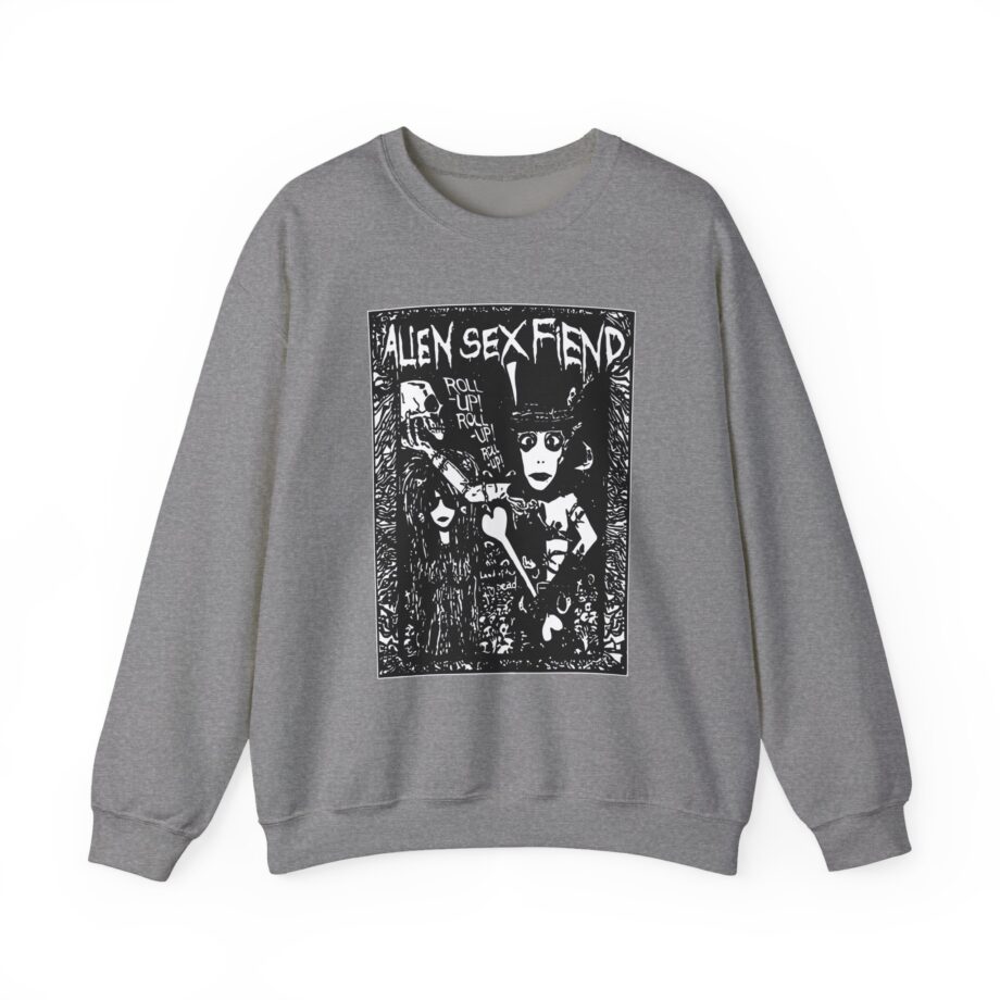 Alien Sex Fiend Land of the Living Dead Unisex Heavy Blend™ Crewneck Sweatshirt