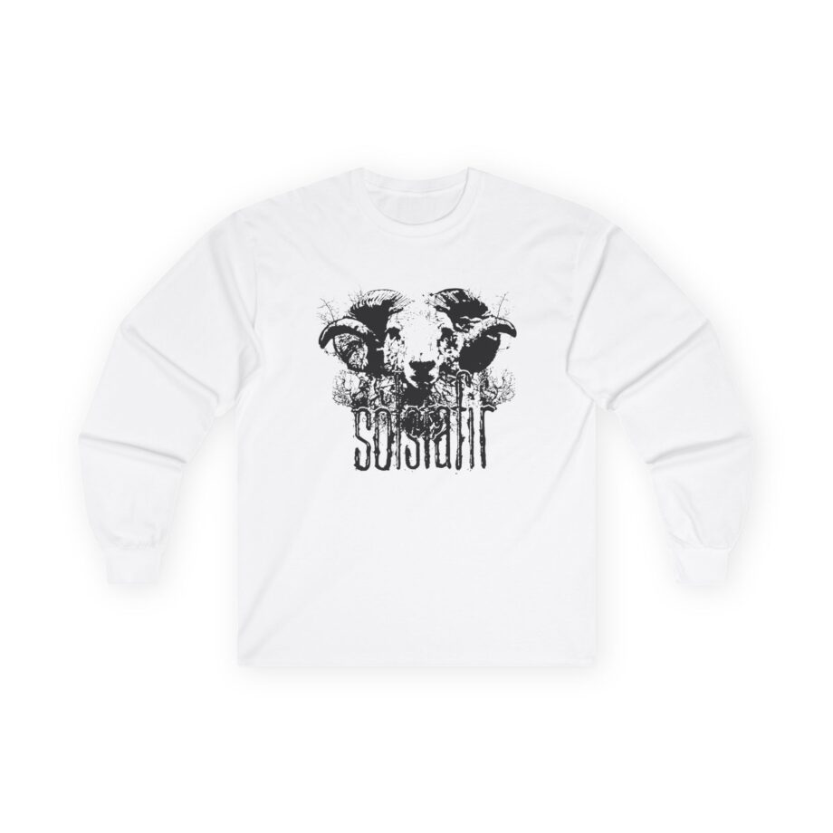 Solstafir Ram Olive Unisex Ultra Cotton Long Sleeve Tee