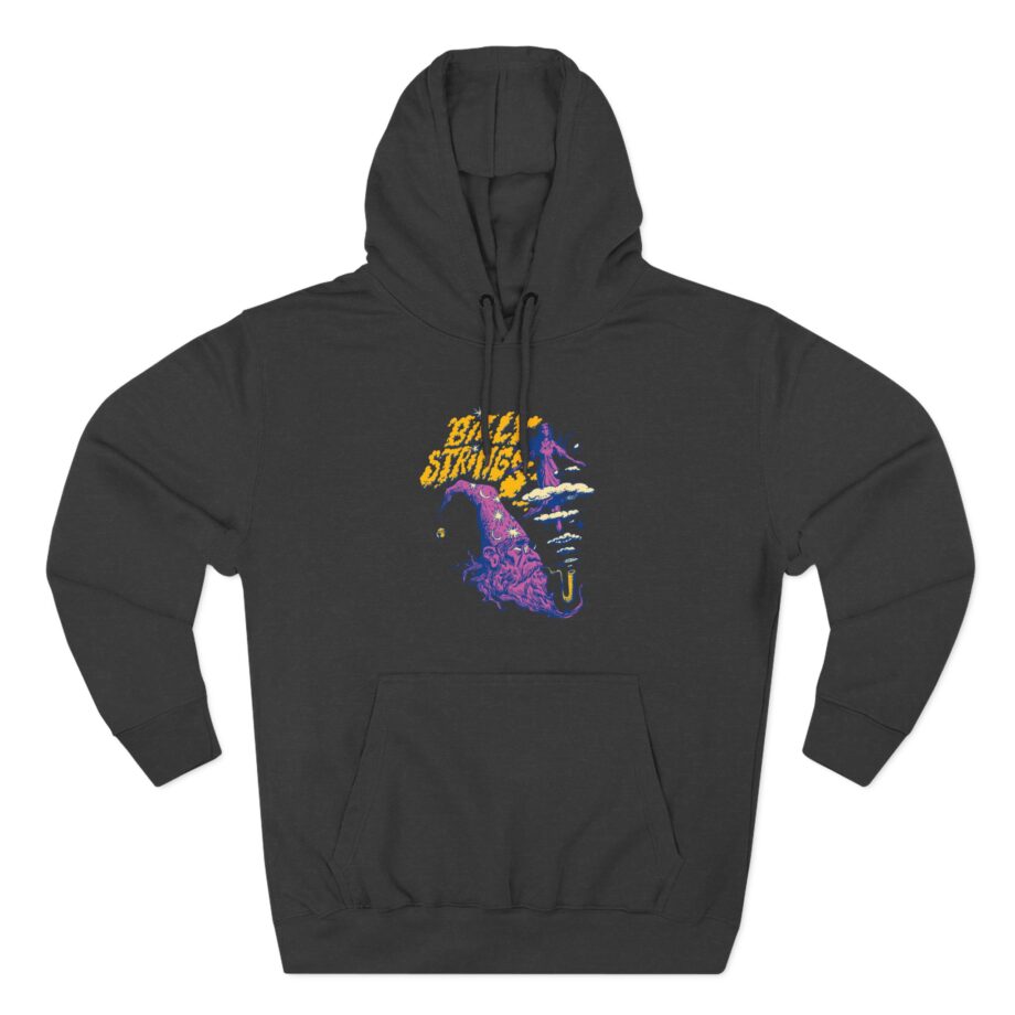 Billy Strings Green Wizard Head Three-Panel Fleece Hoodie