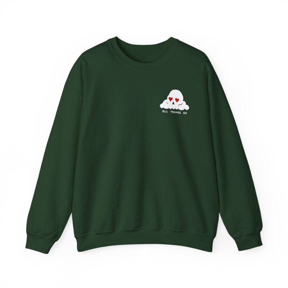 All Things Go I Love You With All My Bones Unisex Heavy Blend™ Crewneck Sweatshirt