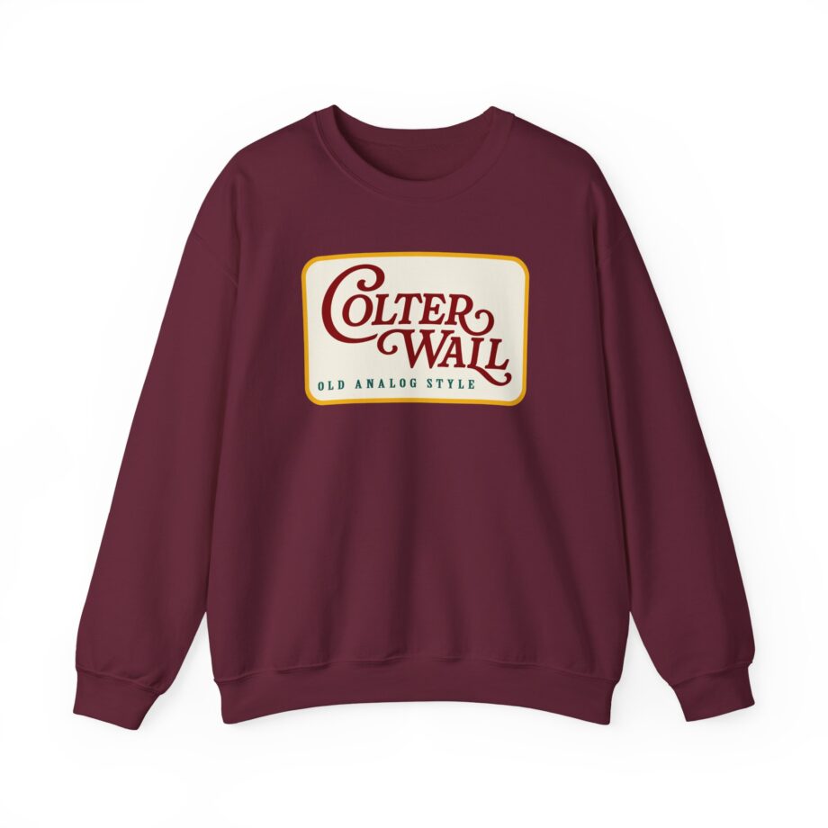 Colter Wall Old Analog Style Unisex Heavy Blend™ Crewneck Sweatshirt