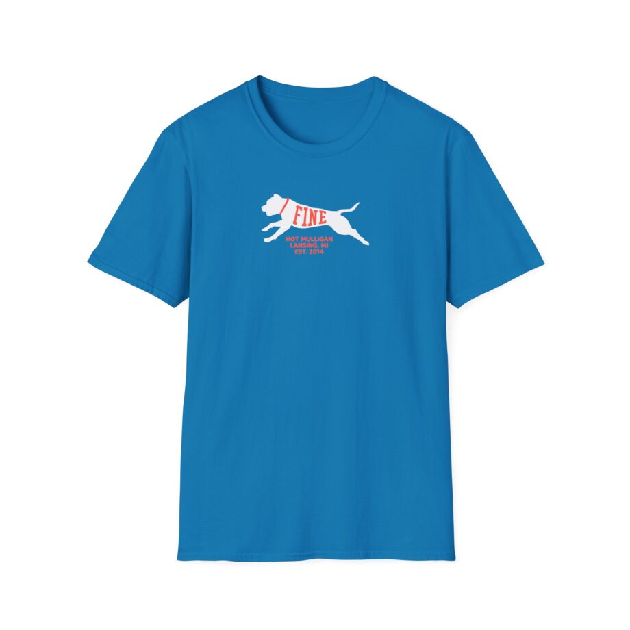 Hot Mulligan Fine Embroidered Unisex Softstyle T-Shirt