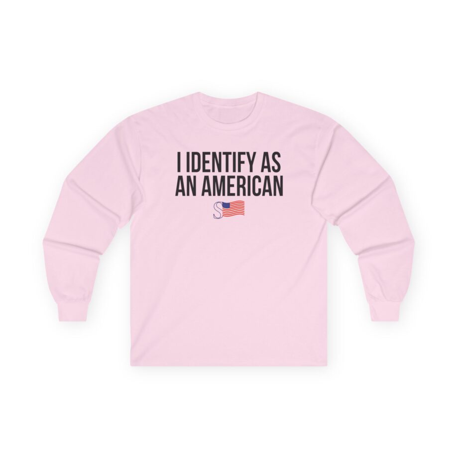 Sean Strickland I Identify as an American Unisex Ultra Cotton Long Sleeve Tee
