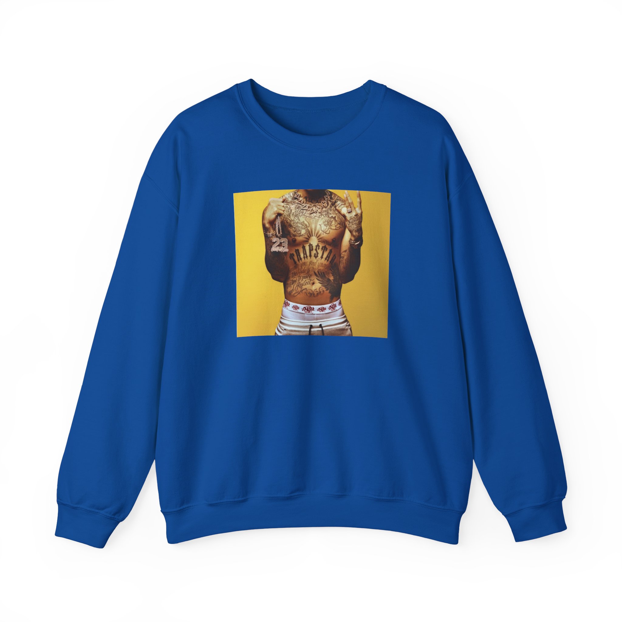 Central Cee UK Drill 23 Album Cover Unisex Heavy Blendâ„¢ Crewneck Sweatshirt