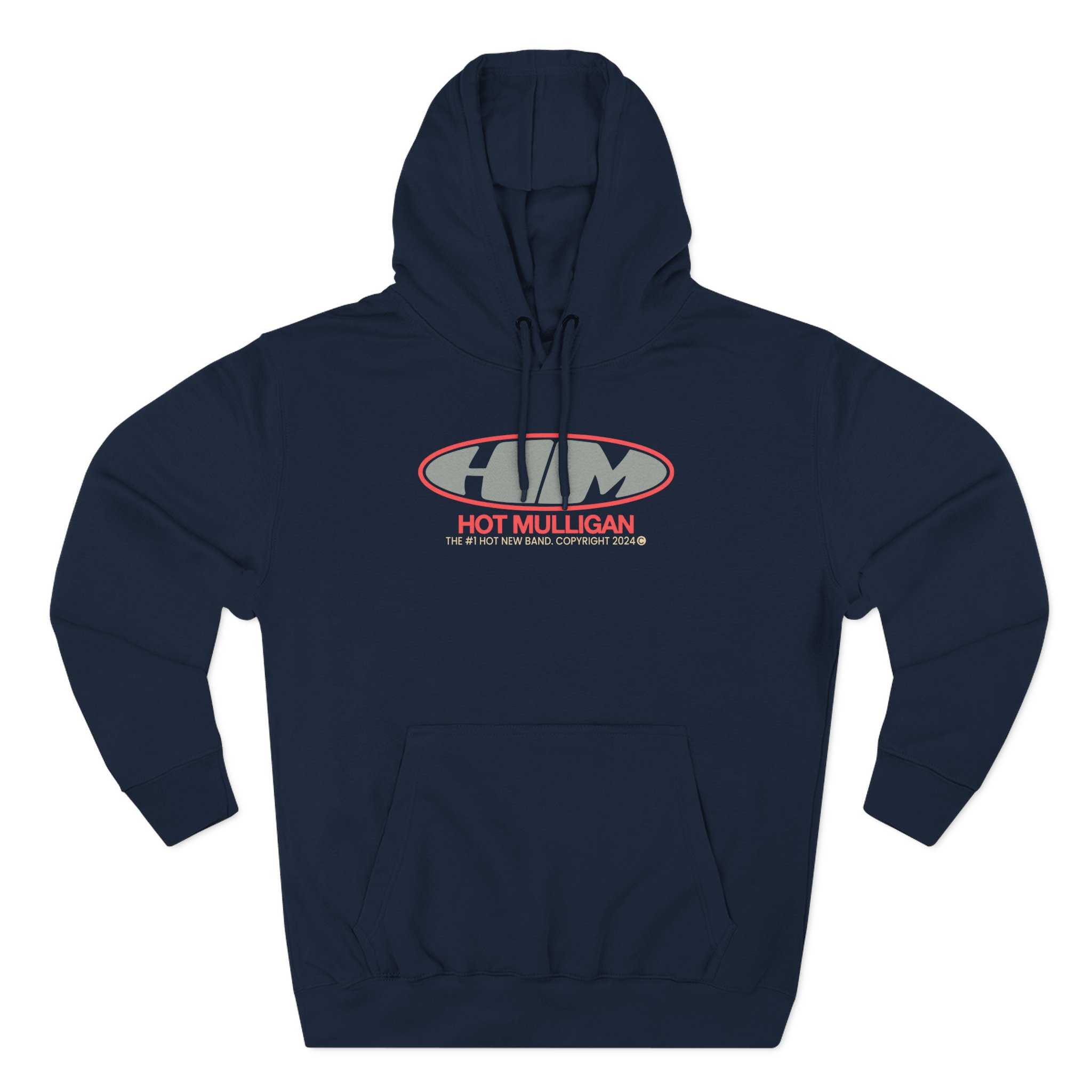 Hot Mulligan Oval Logo Three-Panel Fleece Hoodie