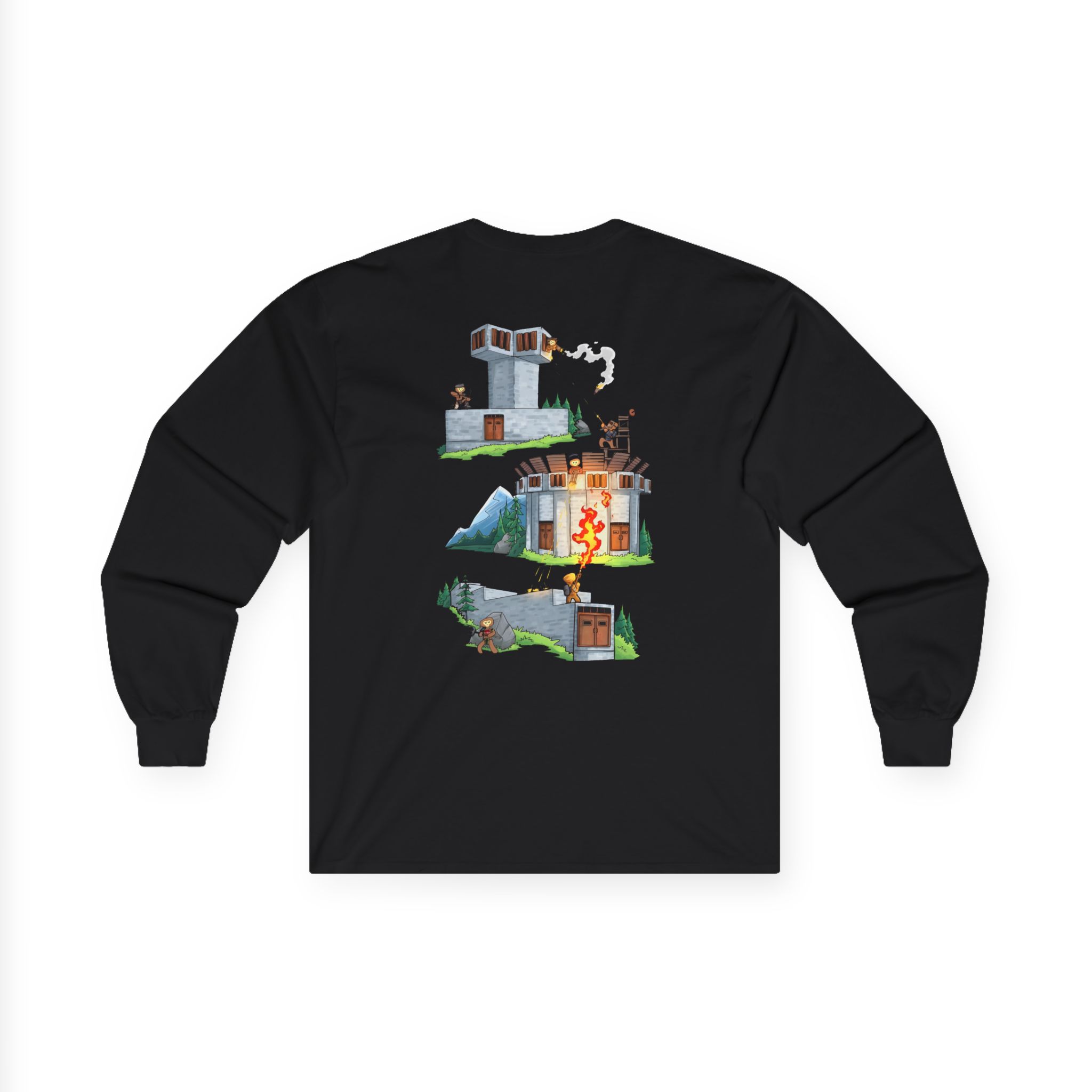 Spoonkid Battlefield Unisex Ultra Cotton Long Sleeve Tee