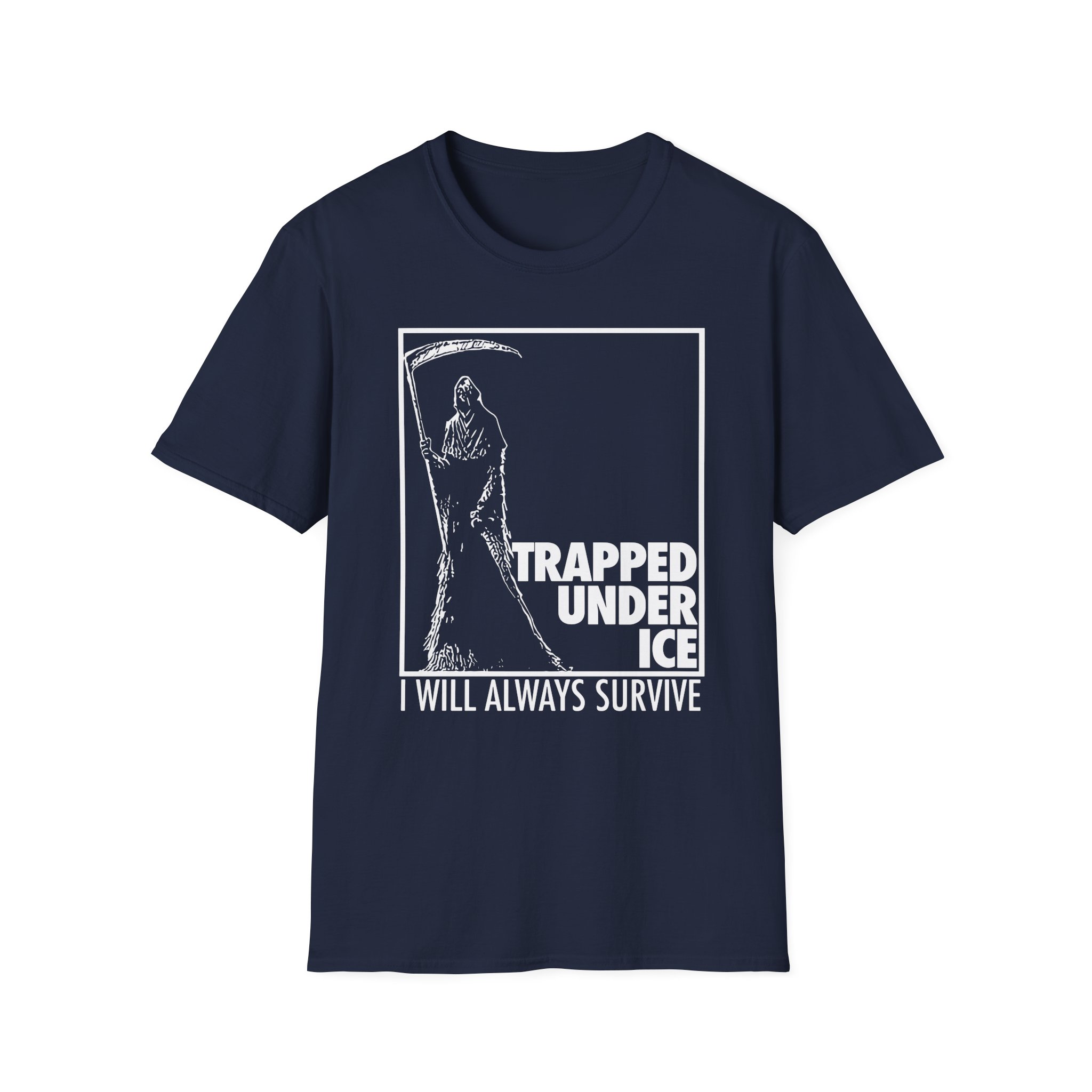 Trapped Under Ice Reaper Unisex Softstyle T-Shirt