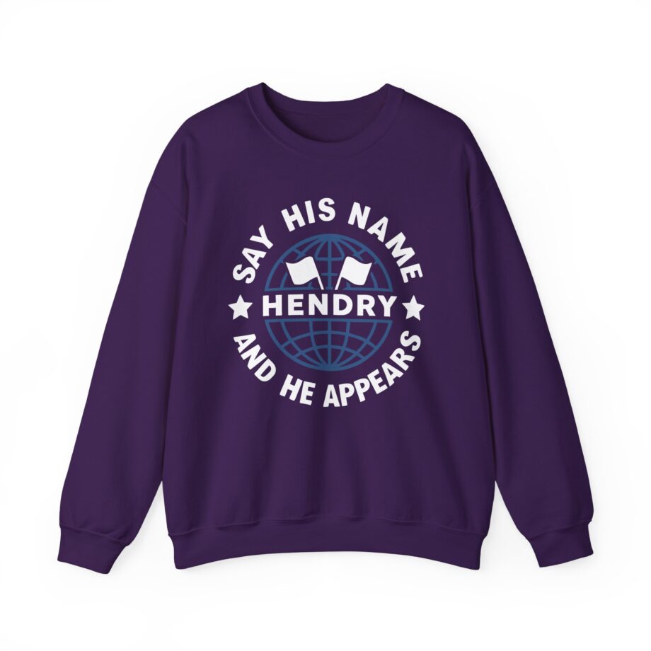 Joe Hendry Say His Name Unisex Heavy Blend™ Crewneck Sweatshirt