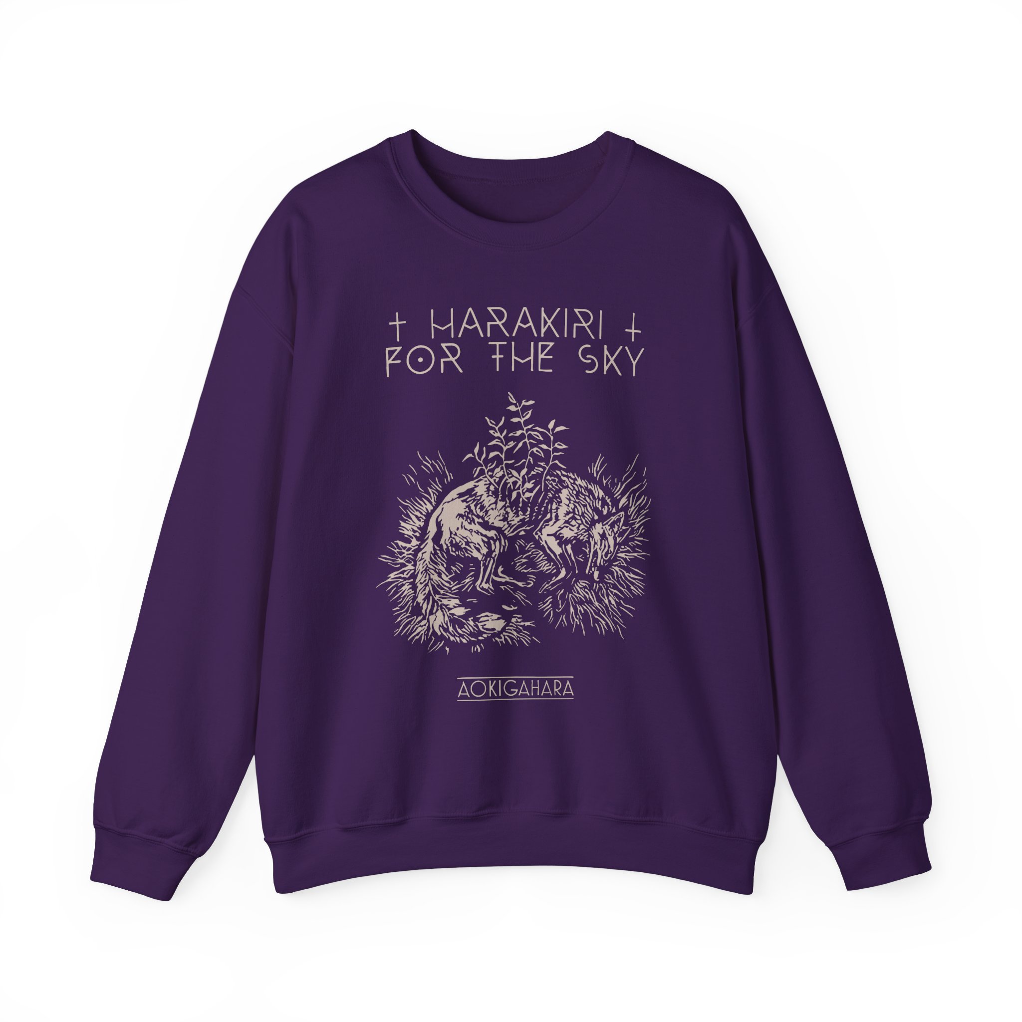 Harakiri for the Sky Aokigahara Unisex Heavy Blendâ„¢ Crewneck Sweatshirt