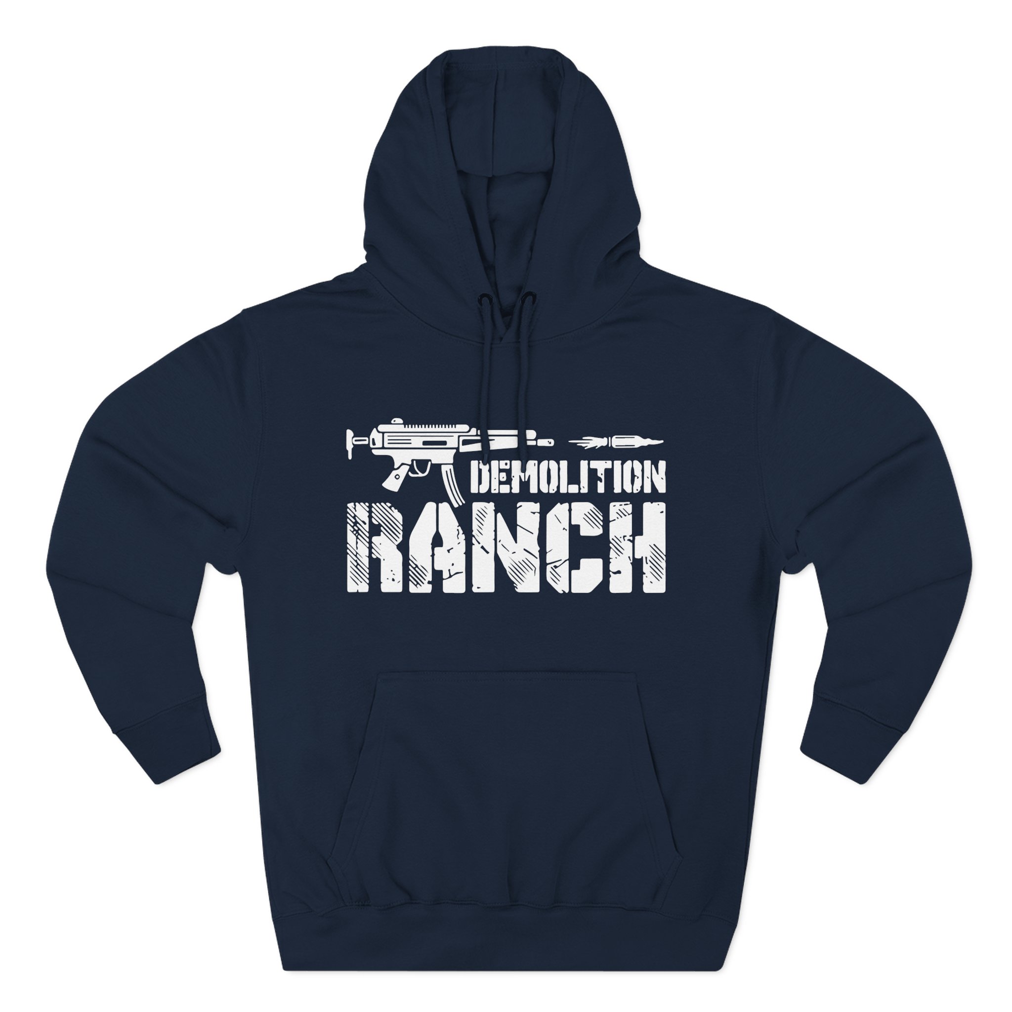 Demolition Ranch V2 Three-Panel Fleece Hoodie