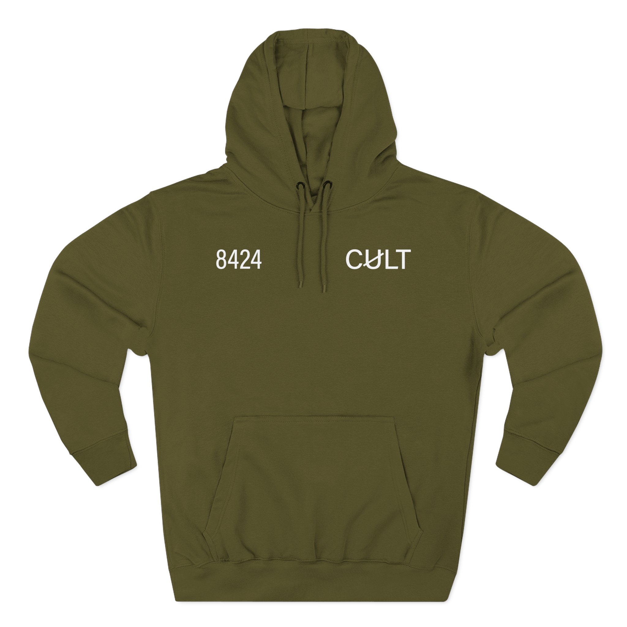 The Cult 8424 Three-Panel Fleece Hoodie