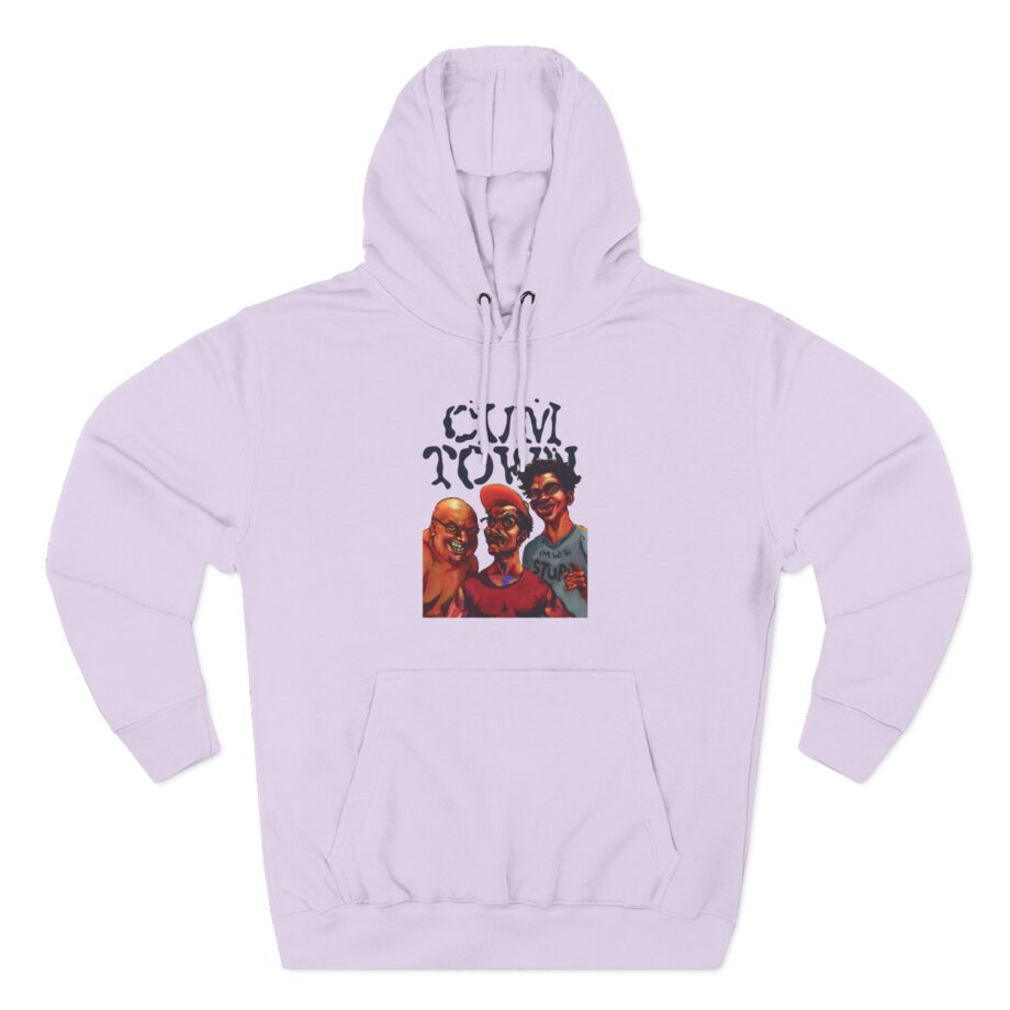 Cum Town Three-Panel Fleece Hoodie