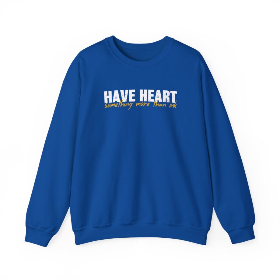 Have Heart Something More Than Ink Unisex Heavy Blend™ Crewneck Sweatshirt