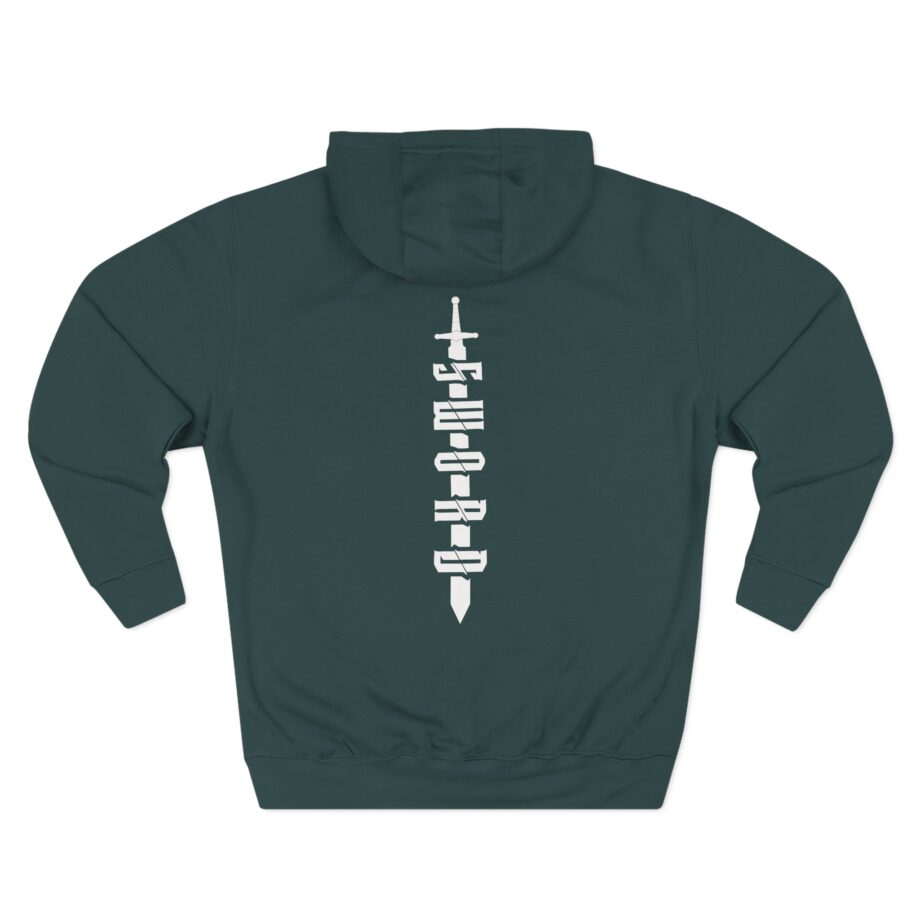 Trevor Bauer Outage Sword Spine Three-Panel Fleece Hoodie
