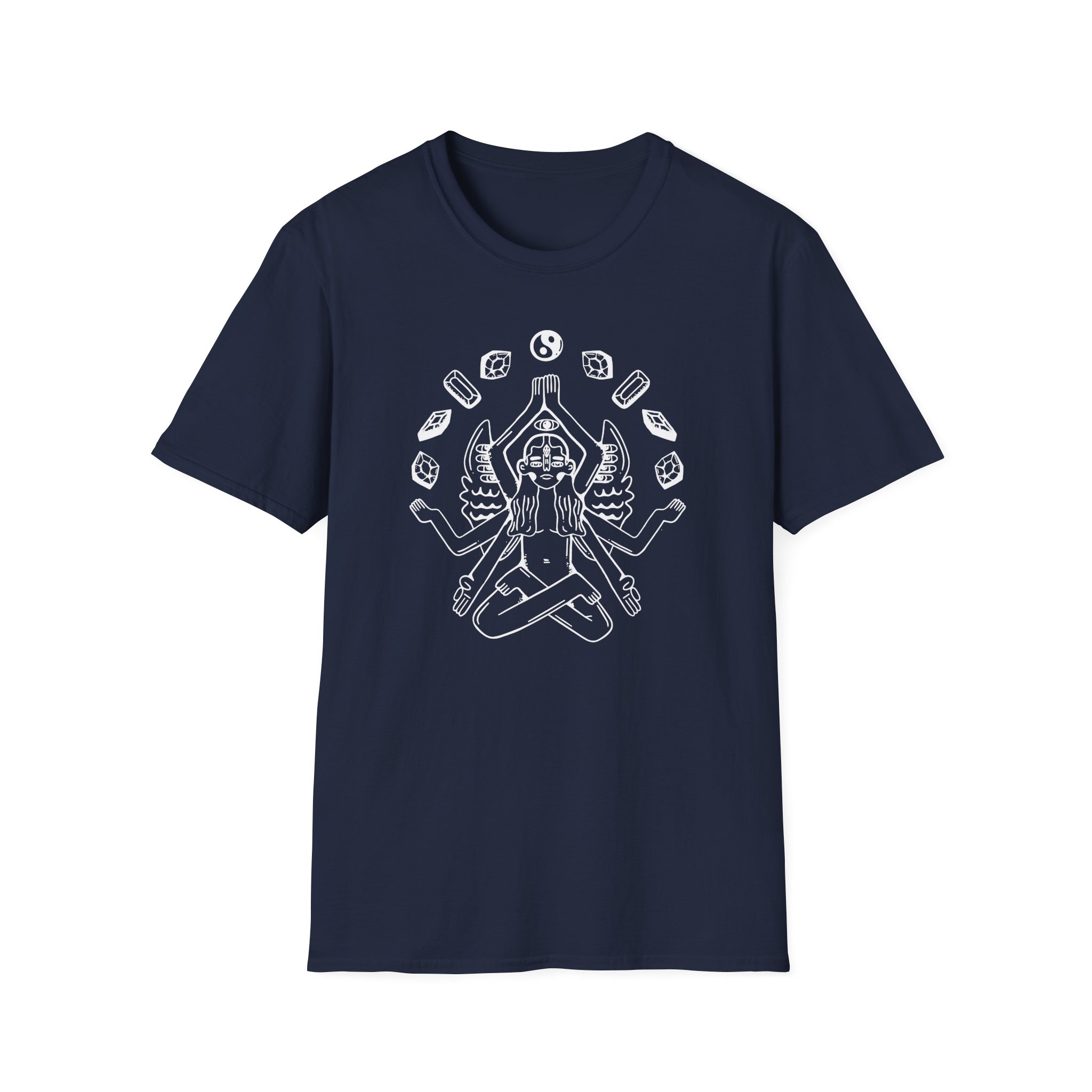 Zingara Lotus Unisex Softstyle T-Shirt