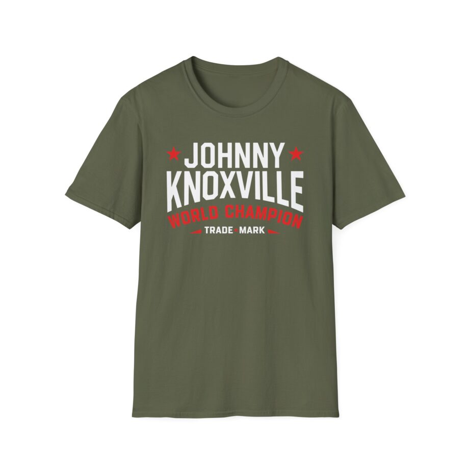 Jackass Johnny Knoxville World Champion Trade Mark Unisex Softstyle T-Shirt