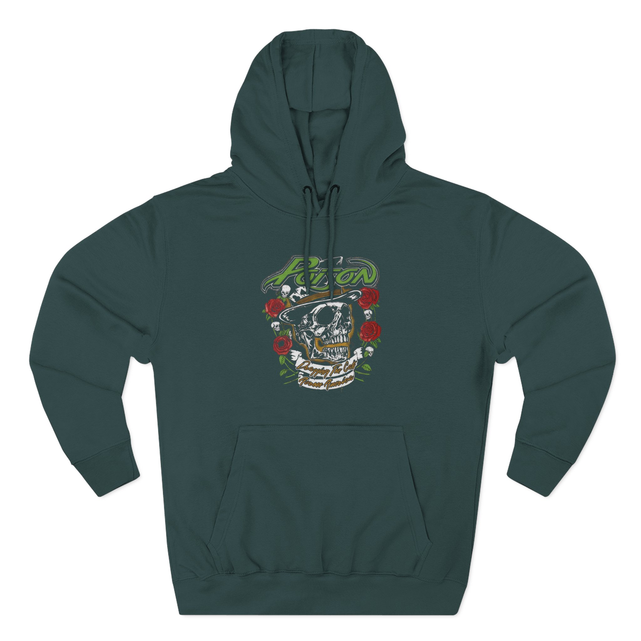 Poison Dragging the Cat Three-Panel Fleece Hoodie