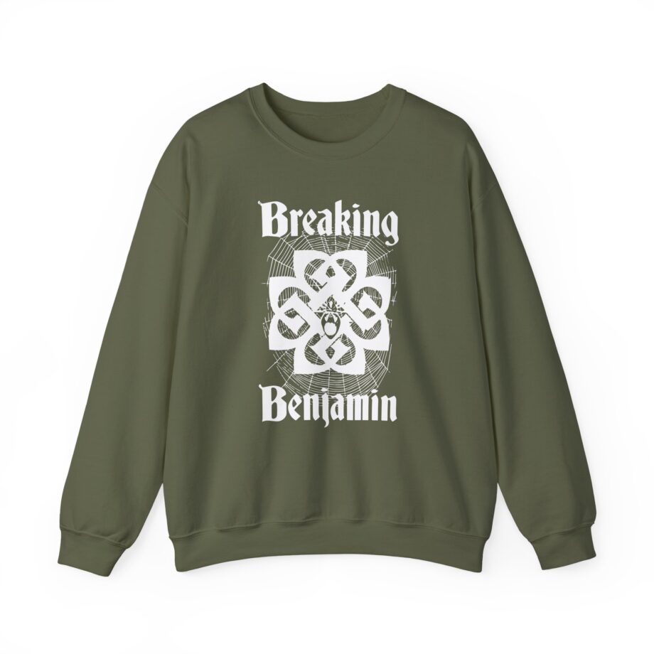 Breaking Benjamin Spider Unisex Heavy Blend Crewneck Sweatshirt