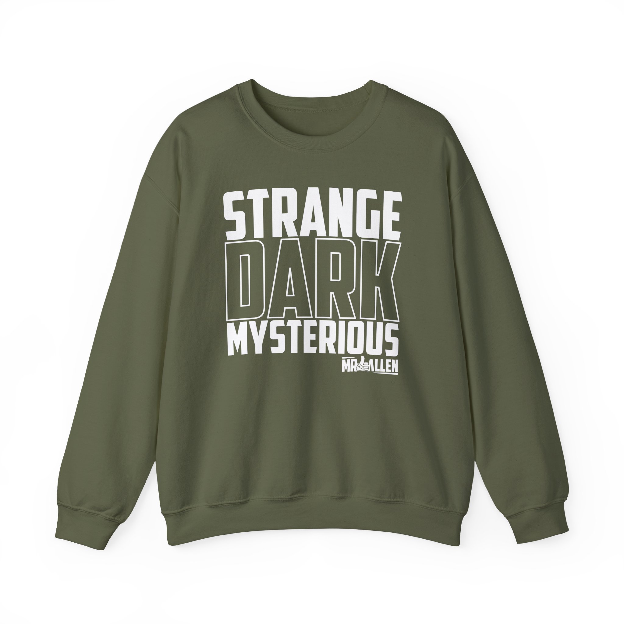 Mrballen Strange Dark Mysterious Unisex Heavy Blendâ„¢ Crewneck Sweatshirt