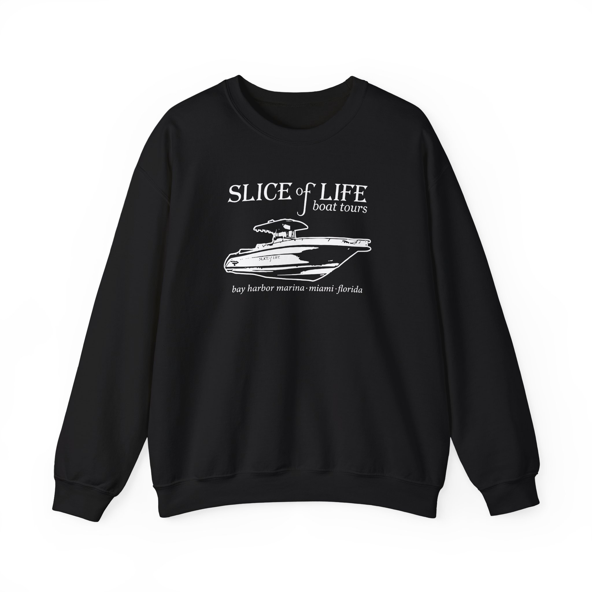 Dexter Slice of Life Boat Tours Unisex Heavy Blendâ„¢ Crewneck Sweatshirt