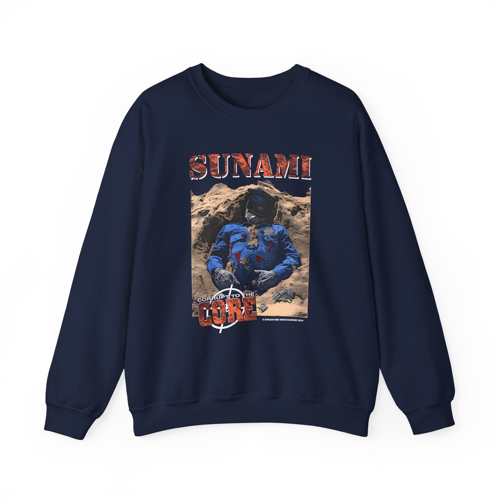 Sunami Corrupt to the Core Unisex Heavy Blendâ„¢ Crewneck Sweatshirt