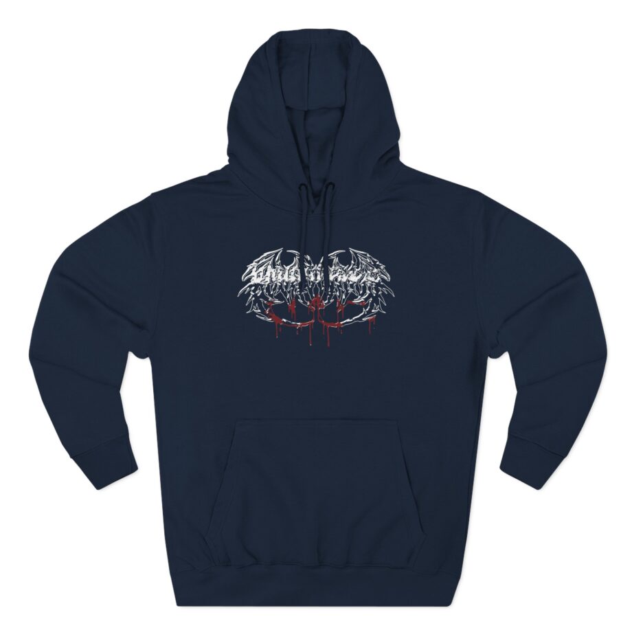 Boundaries Mourn Three-Panel Fleece Hoodie