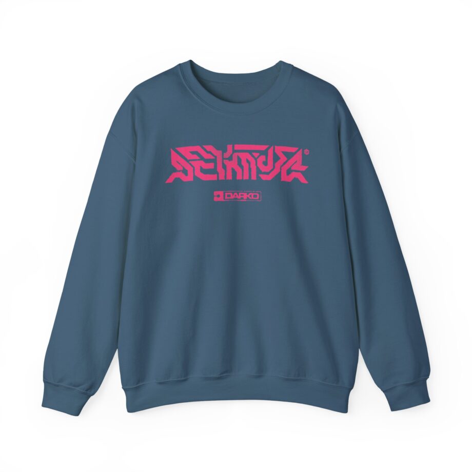 Darko Blue Tie Dye Unisex Heavy Blend™ Crewneck Sweatshirt