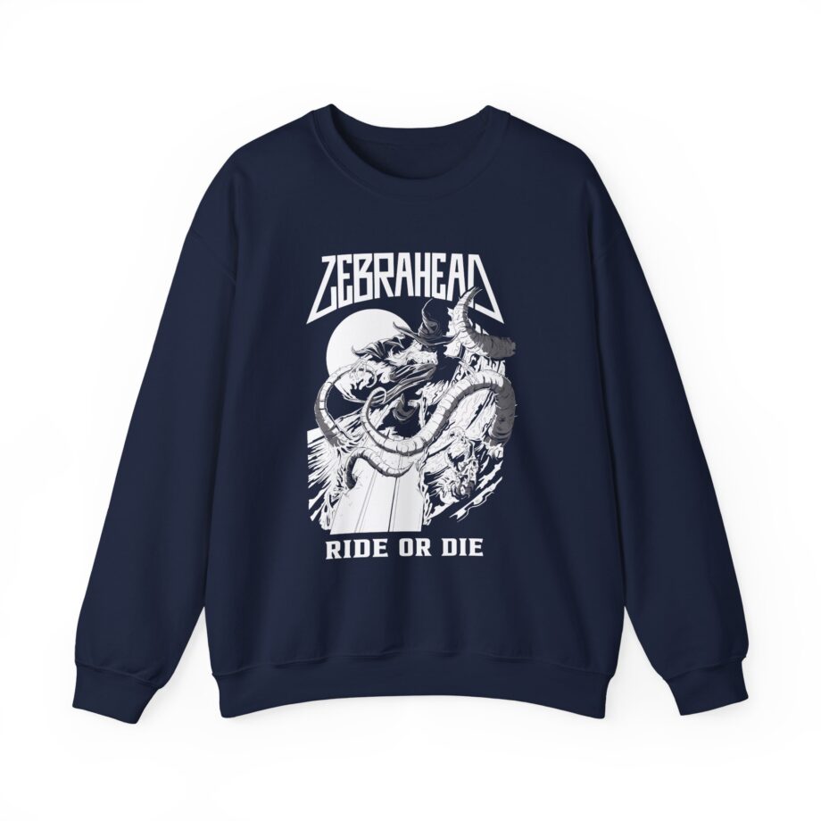 Zebrahead Ride or Die Unisex Heavy Blend™ Crewneck Sweatshirt