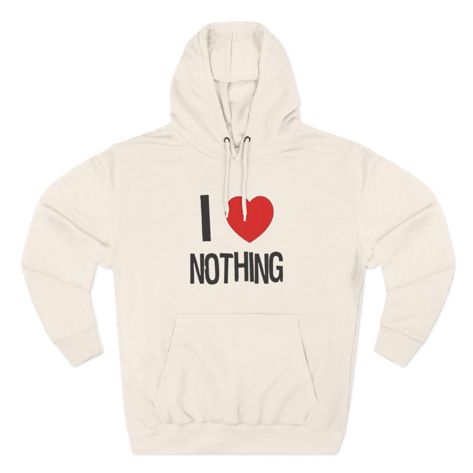 Armor for Sleep I Heart Nothing Three-panel Fleece Hoodie