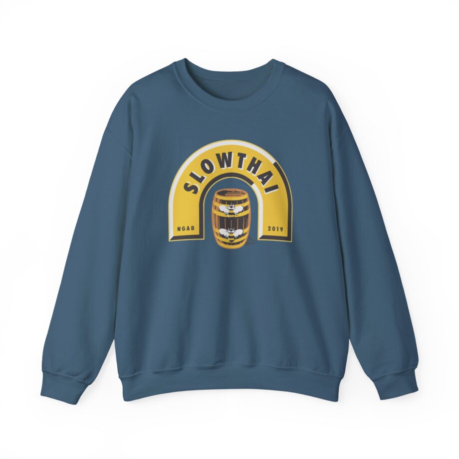Slowthai Ngab 2019 Beer Unisex Heavy Blend™ Crewneck Sweatshirt
