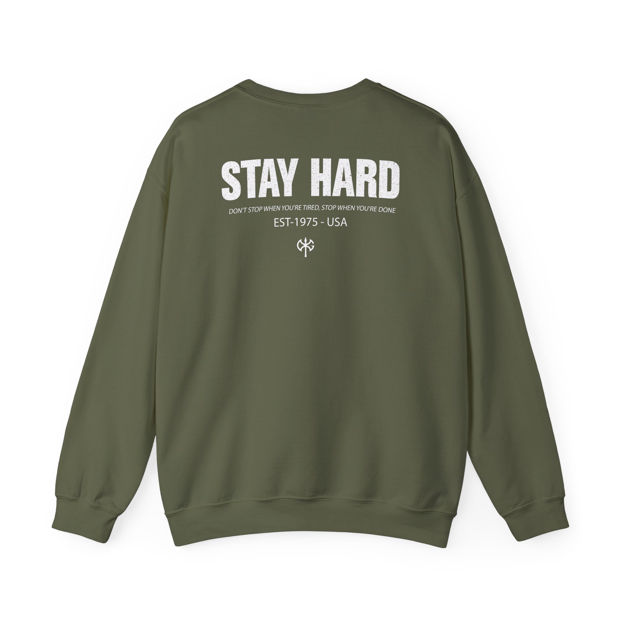 David Goggins  Stay Hard Unisex Heavy Blendâ„¢ Crewneck Sweatshirt