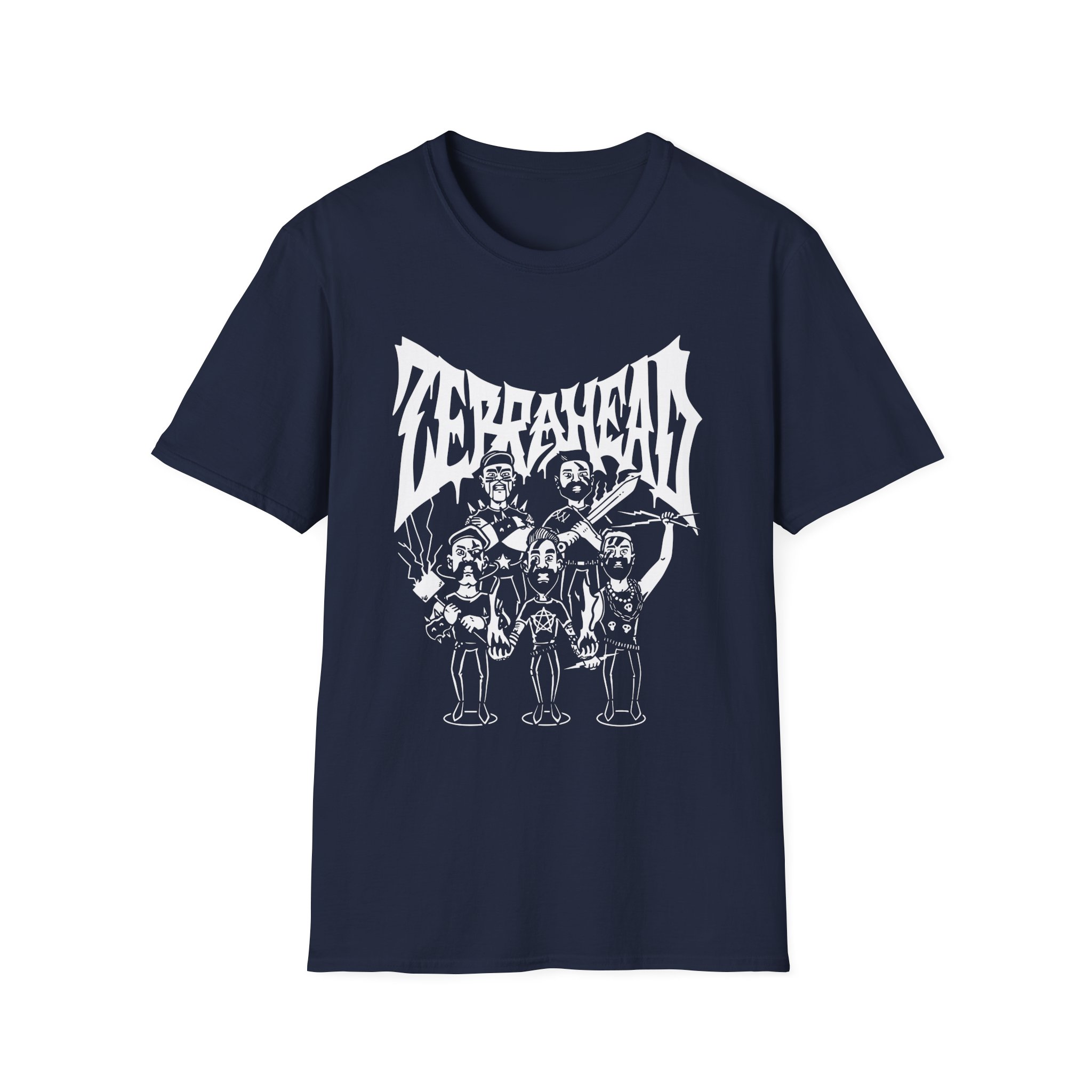Zebrahead Goth Unisex Softstyle T-Shirt