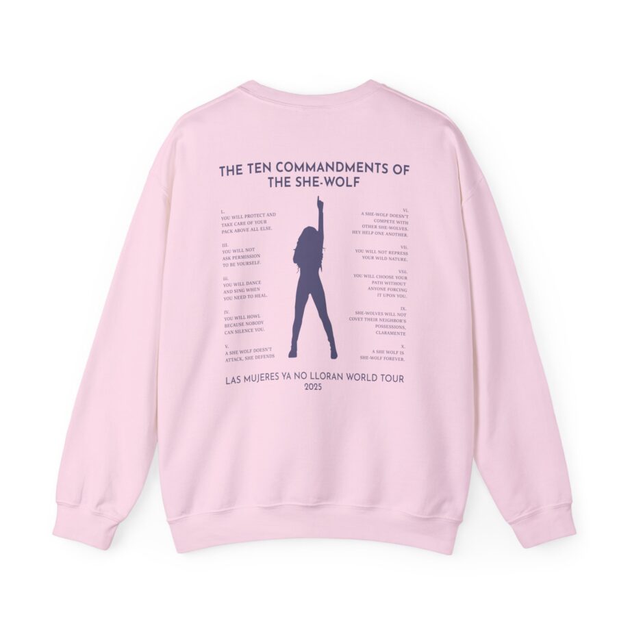 Shakira Commandments Unisex Heavy Blend™ Crewneck Sweatshirt