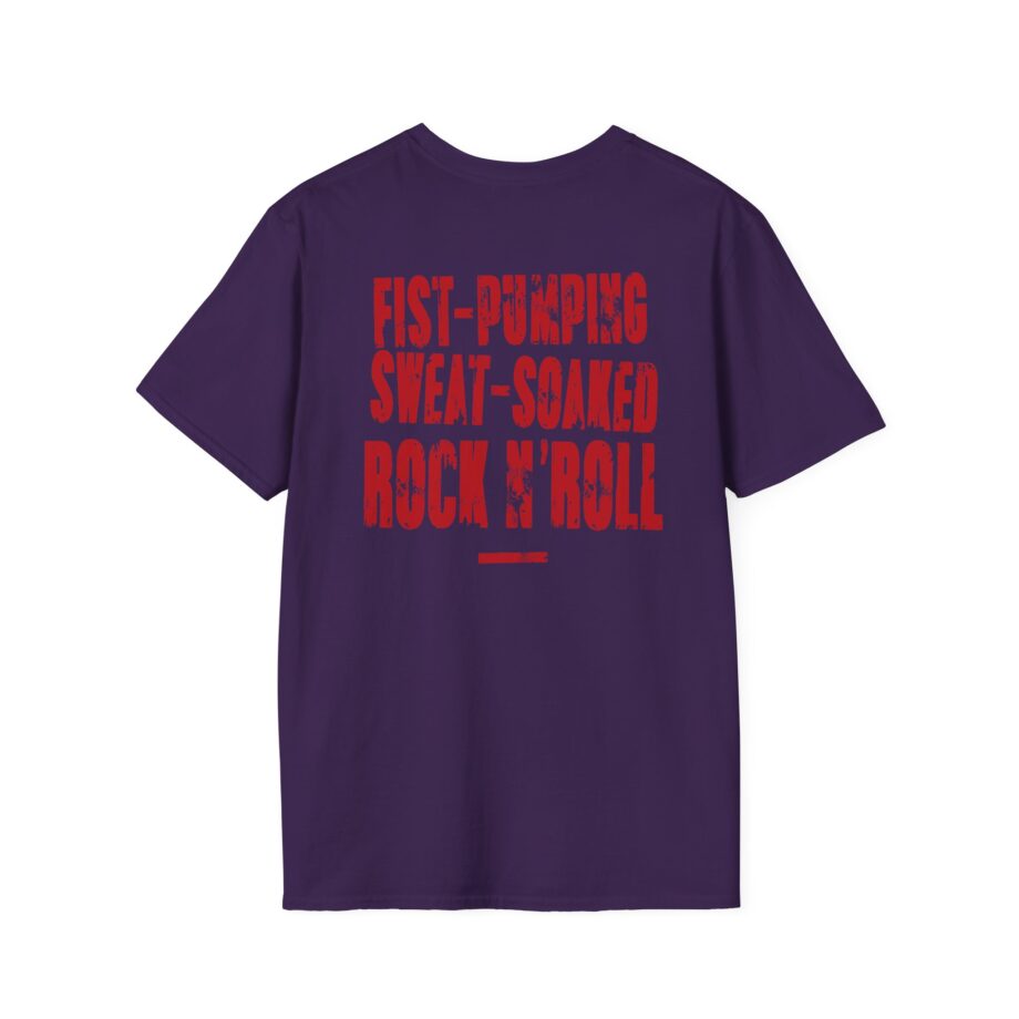Airbourne Fist Pumping Unisex Softstyle T-Shirt