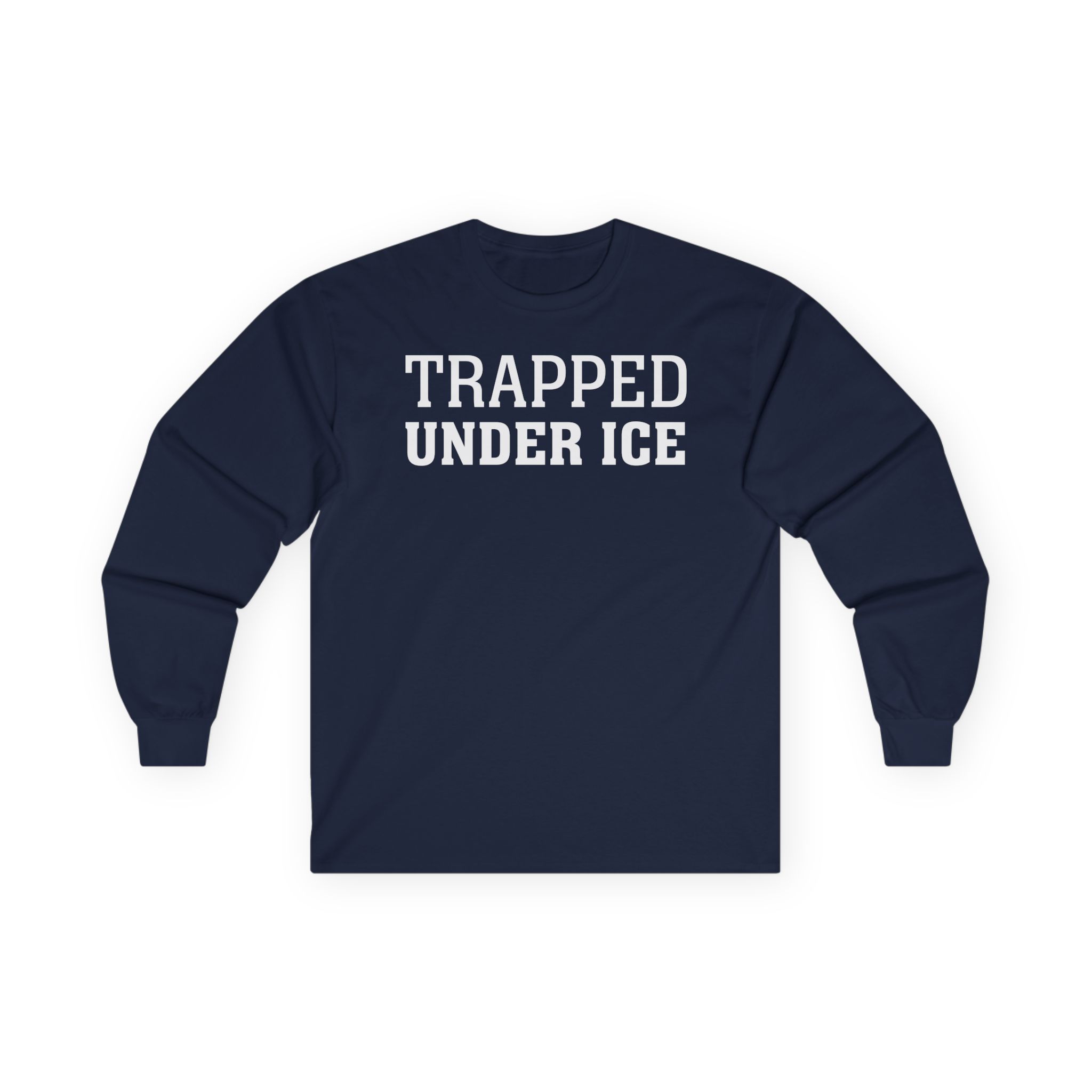 Trapped Under Ice  Secrets of the World Unisex Ultra Cotton Long Sleeve Tee