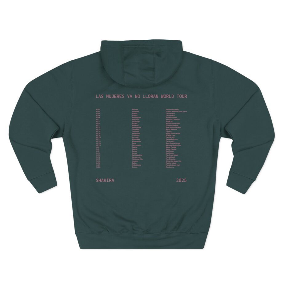 Shakira LMYNL World Tour Three-Panel Fleece Hoodie
