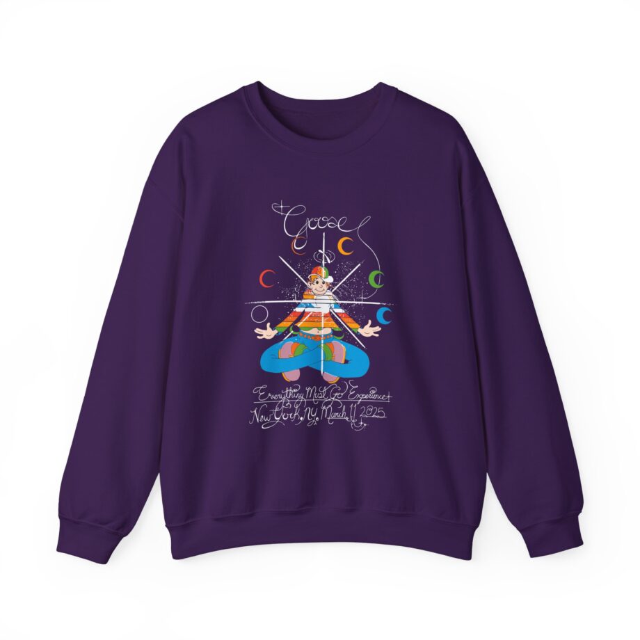 Goose Rainbow Kid EMG Experienc Unisex Heavy Blend™ Crewneck Sweatshirt