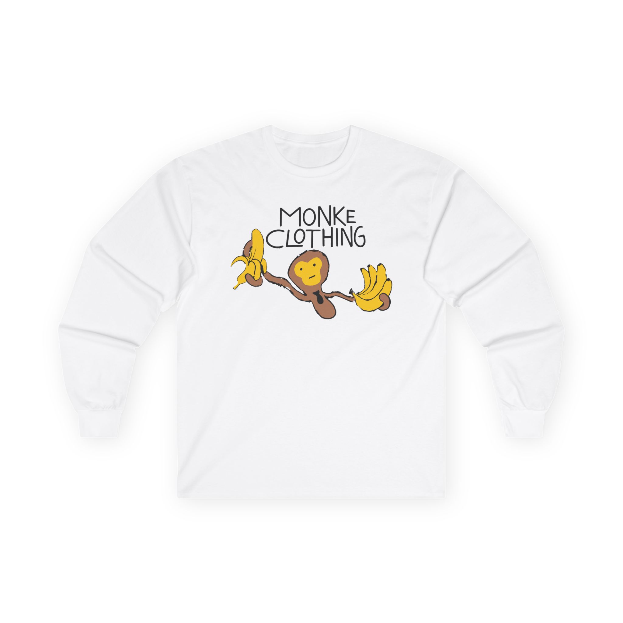 Spoonkid Basquiat Monke Unisex Ultra Cotton Long Sleeve Tee