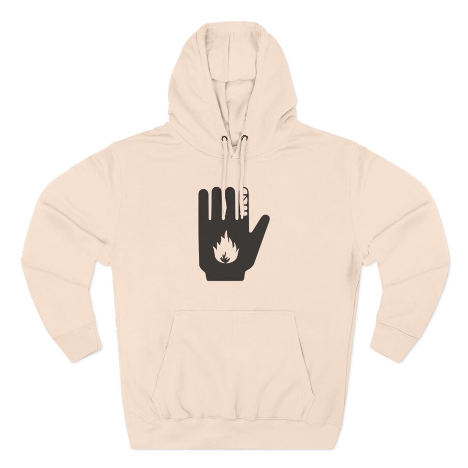 Massive Attack Ceasefire Now Msf Three-Panel Fleece Hoodie