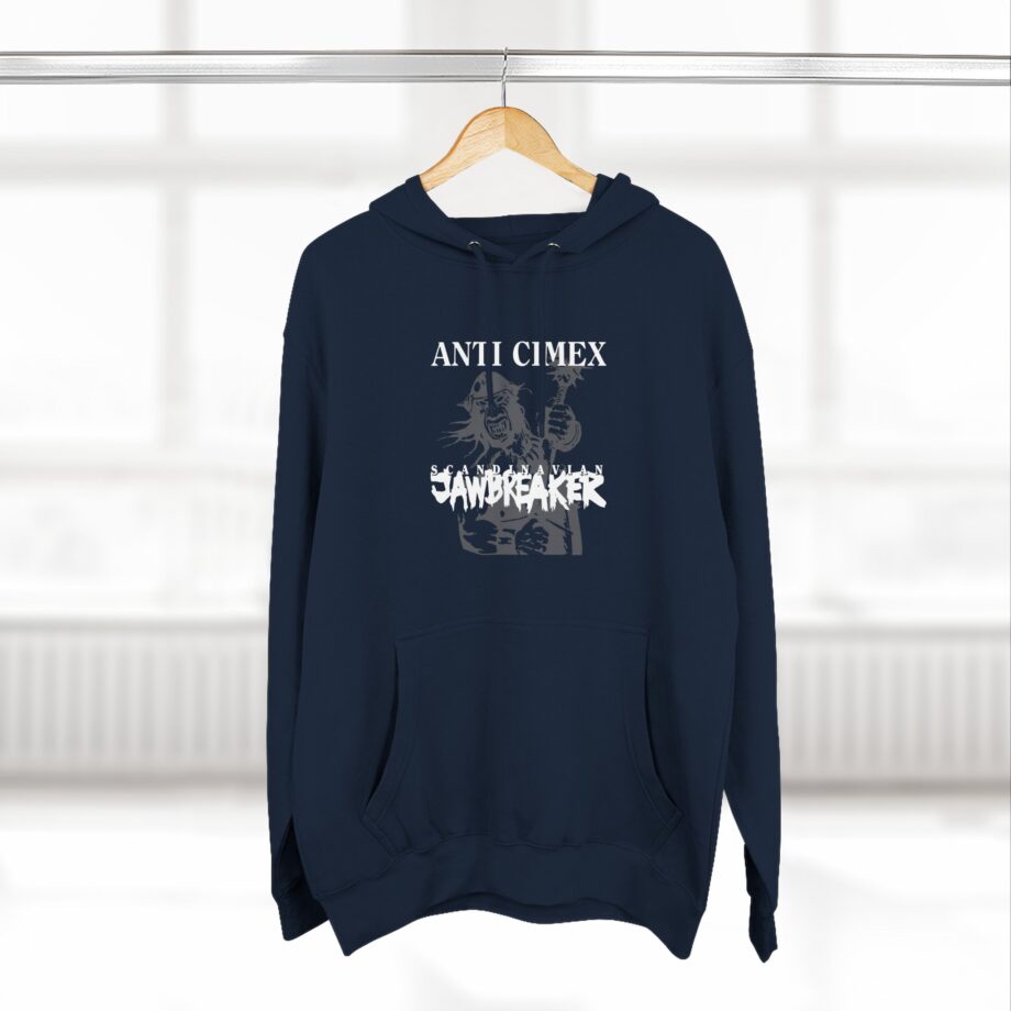 Anti Cimex Scandinavian Jawbreaker Three-panel Fleece Hoodie
