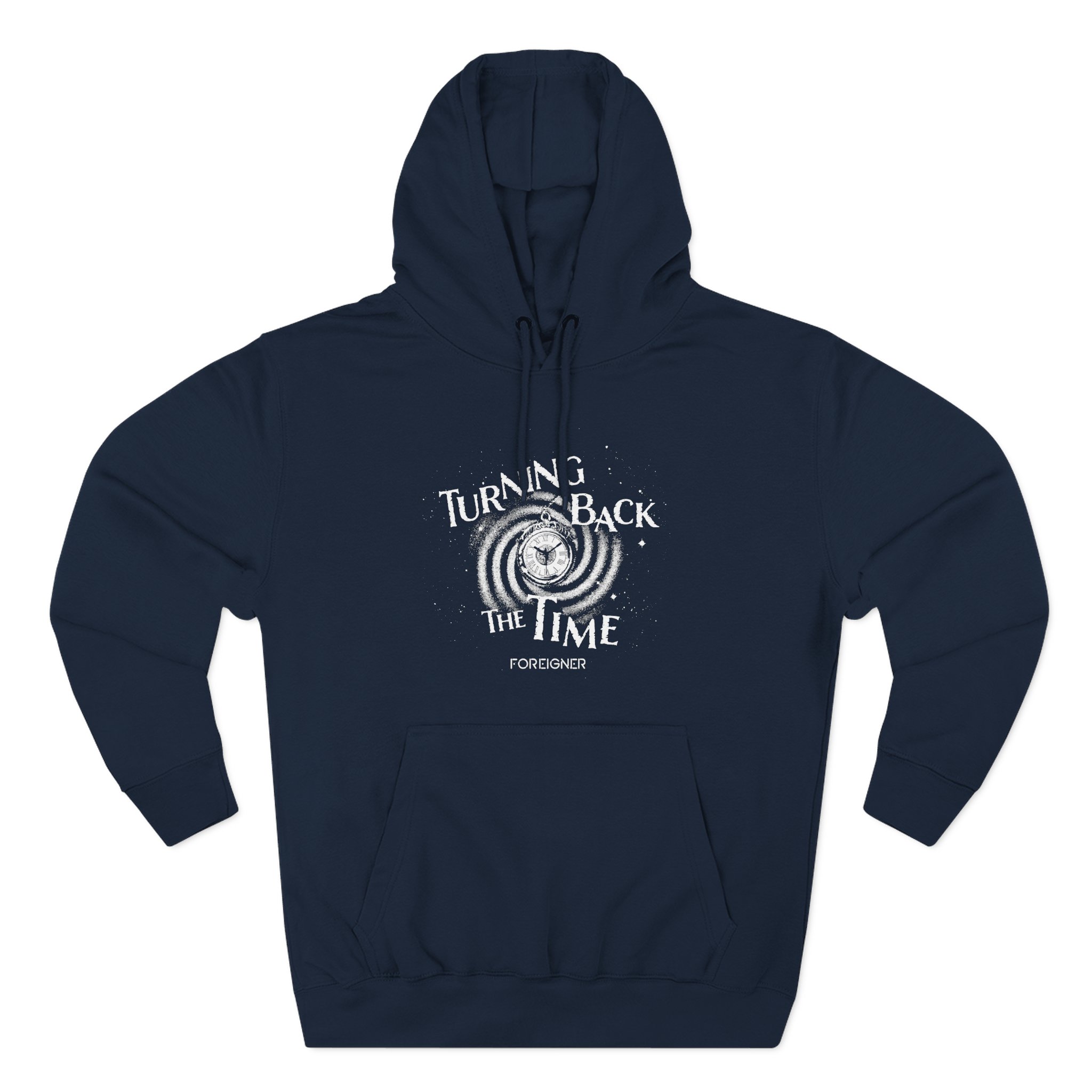 Foreigner Turning Back the Time Three-Panel Fleece Hoodie