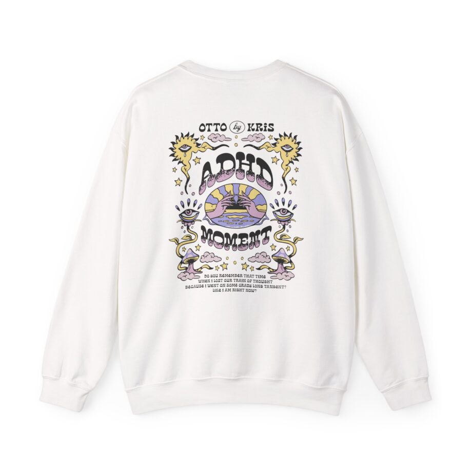 Kallmekris Adhd Moment Unisex Heavy Blend™ Crewneck Sweatshirt