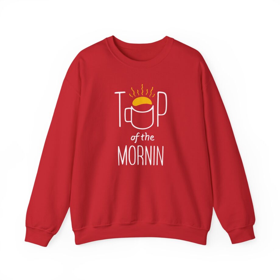Top of the Morning Coffee Unisex Heavy Blend™ Crewneck Sweatshirt