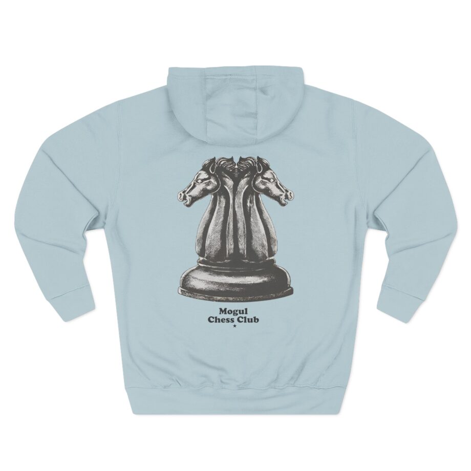 Mogul Chessboxing Three-Panel Fleece Hoodie