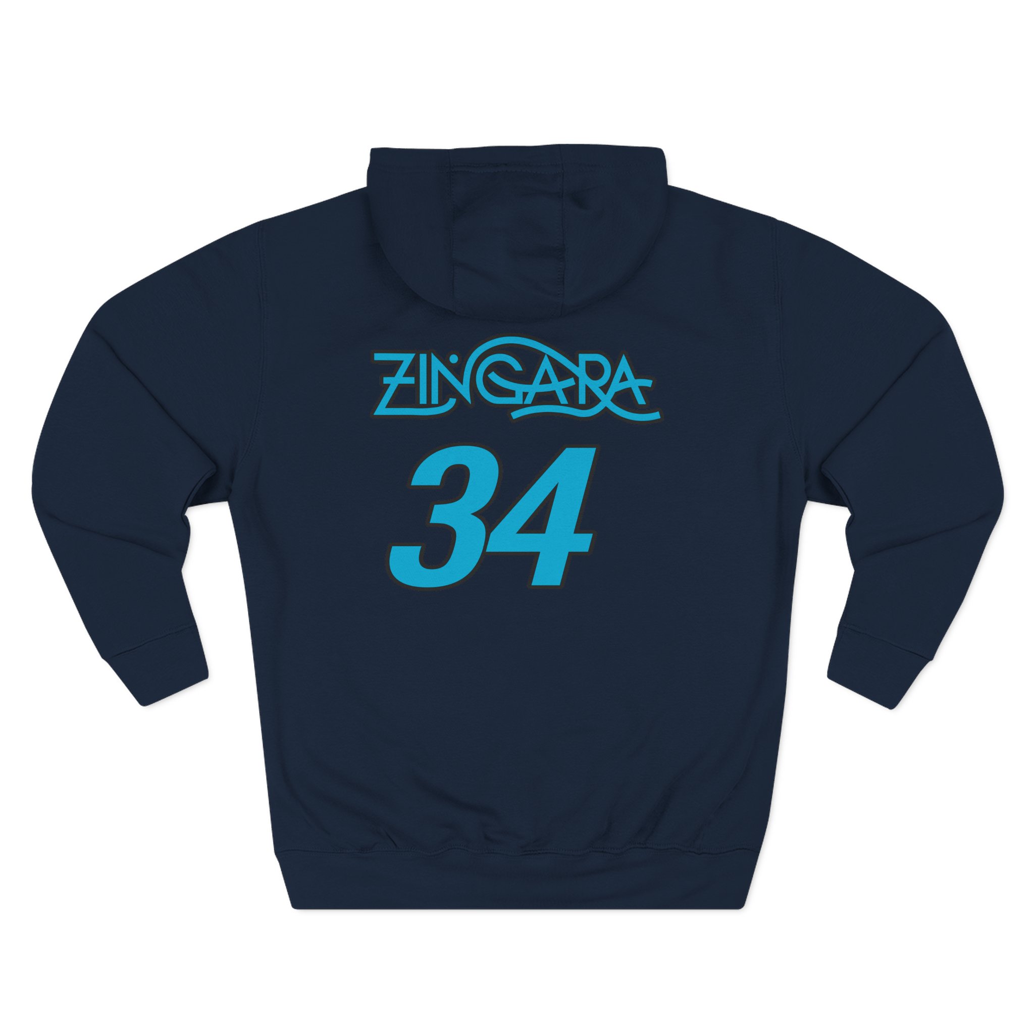Zingara Three-Panel Fleece Hoodie