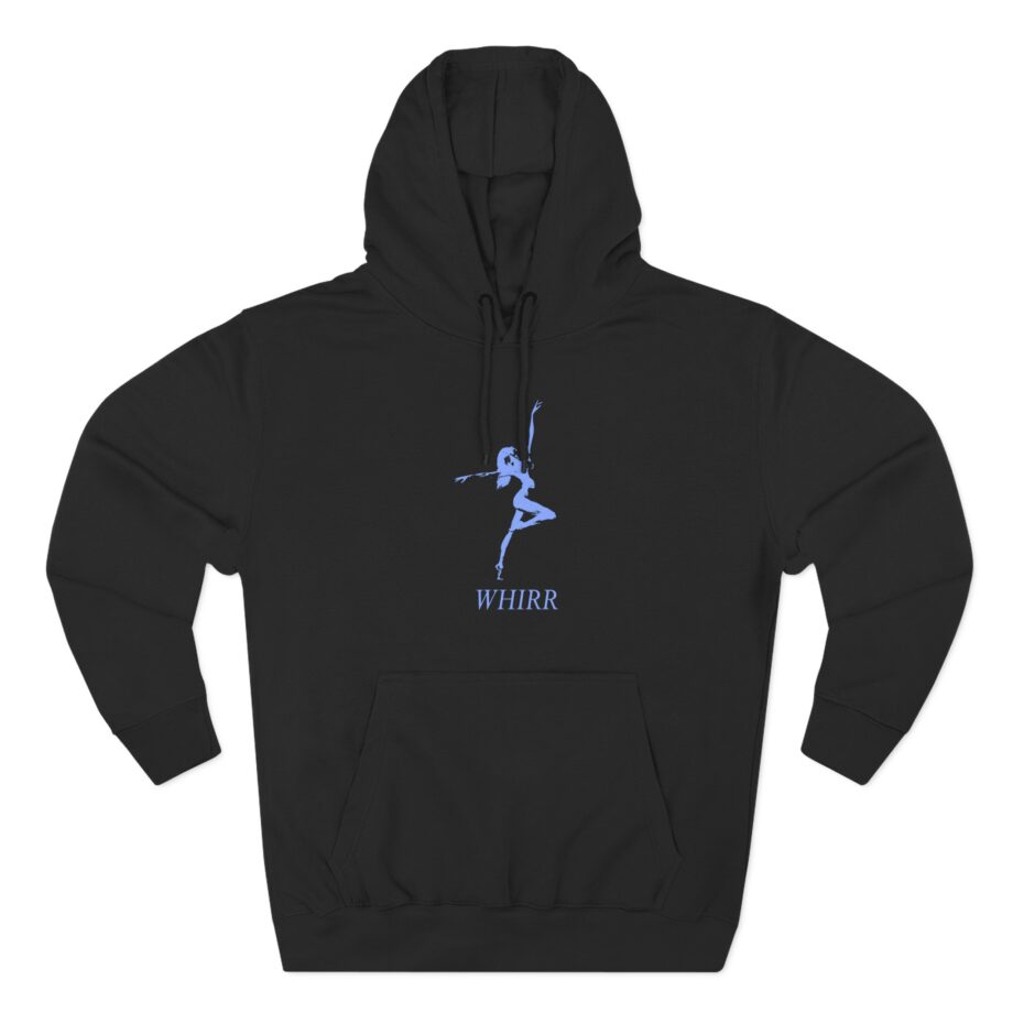 Whirr Three-Panel Fleece Hoodie