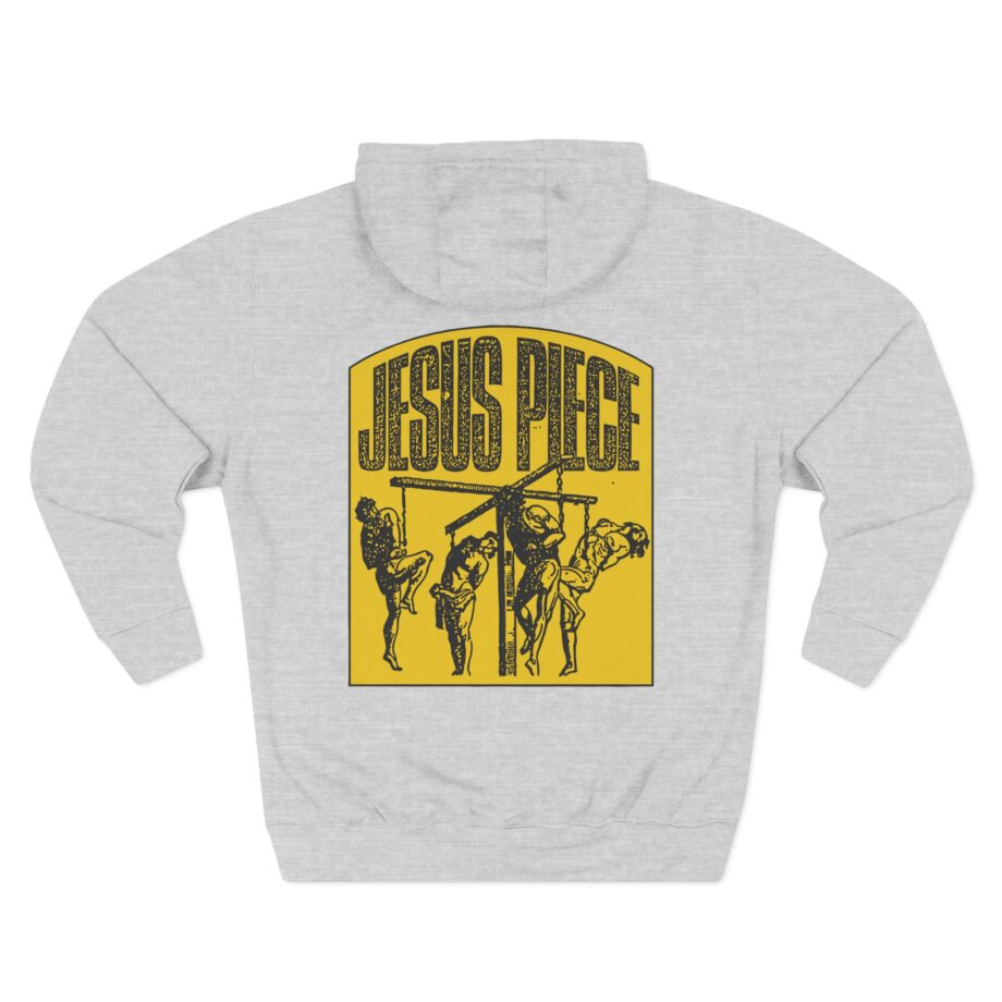 Jesus Piece Tortured Three-Panel Fleece Hoodie