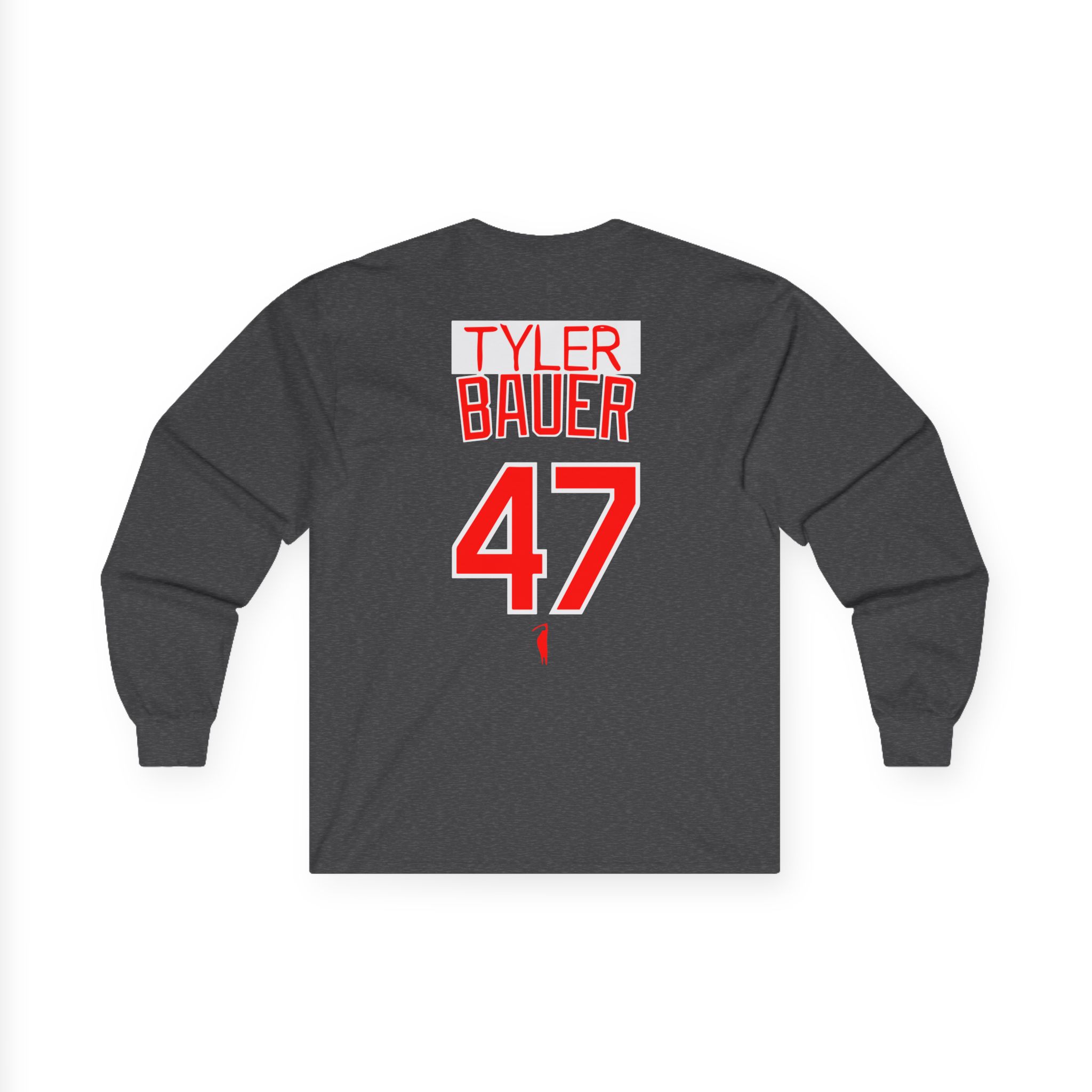 Trevor Bauer Hard Work Never Settles Unisex Ultra Cotton Long Sleeve Tee