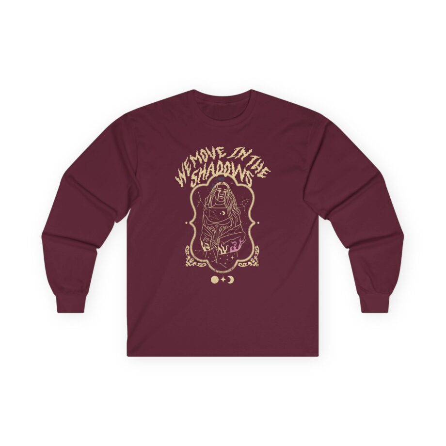 Charlotte Dobre We Move in the Shadows Unisex Ultra Cotton Long Sleeve Tee