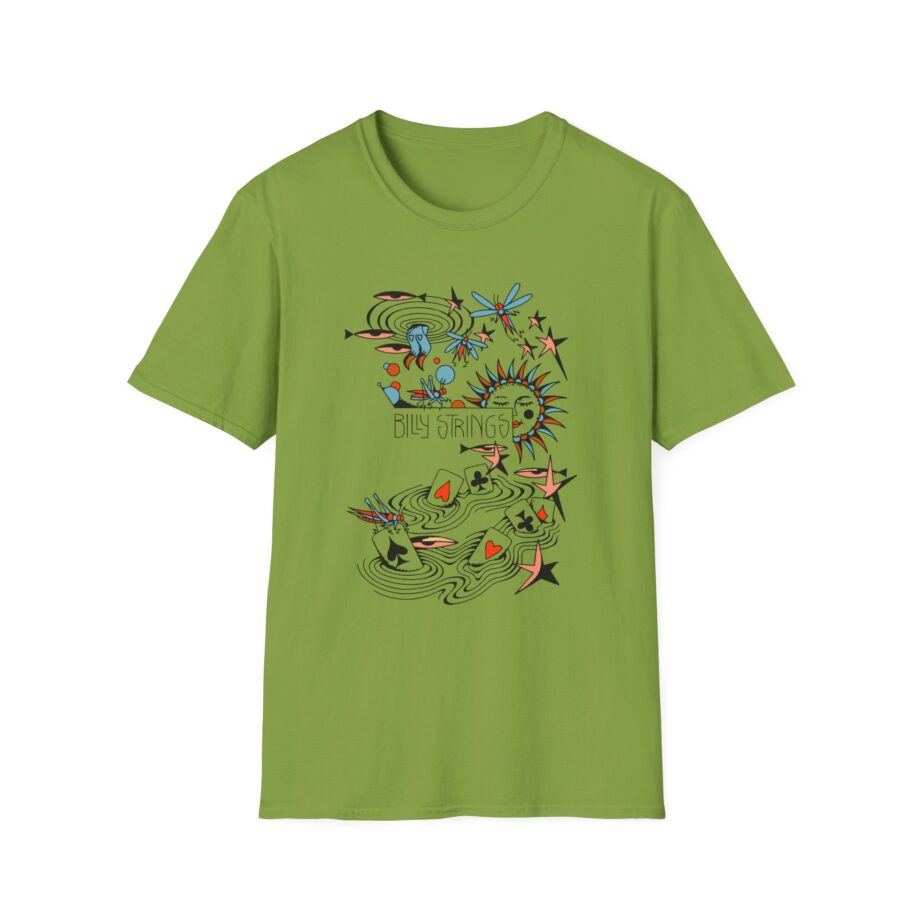 Billy Strings River of Cards Unisex Softstyle T-Shirt